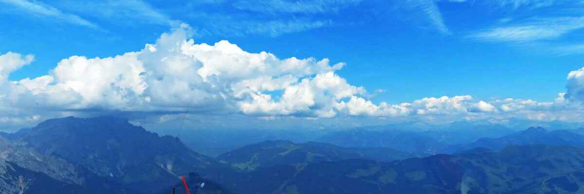 Flugwegposition um 14:18:48: Aufgenommen in der Nähe von Gemeinde Saalfelden am Steinernen Meer, 5760 Saalfelden am Steinernen Meer, Österreich in 2444 Meter